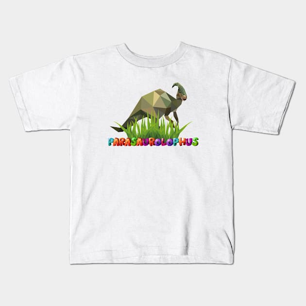 Dinosaur Kids T-Shirt by DimDom